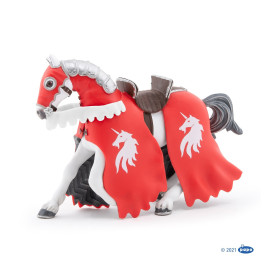 Spear unicorn knight's horse - Figurine Papo
