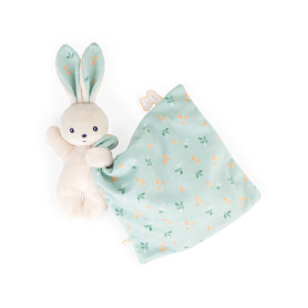 Doudou plat lapin garçon l KIKADU l