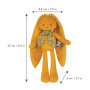 Doudou pantin lapin ocre 25 cm - Kaloo Lapinoo