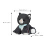 Peluche chat Chamallow 13 cm - Les amis de Kaloo