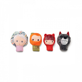 Finger puppets Little red riding hood (x4)