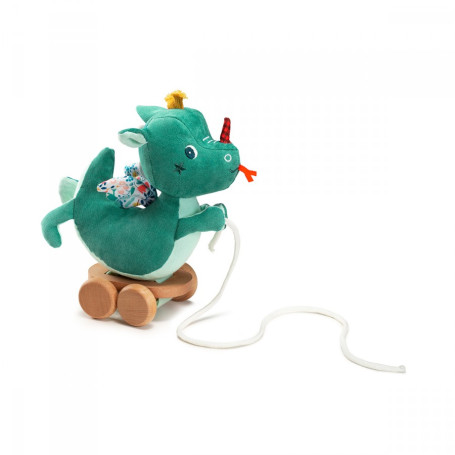 Peluche à tirer - Joe le dragon