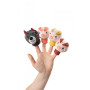 The wolf and the 3 little pigs fingerpuppets