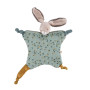 Doudou plat lapin sauge - Trois petits lapins