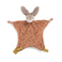 Doudou plat lapin argile - Trois petits lapins