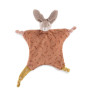 Doudou plat lapin argile - Trois petits lapins