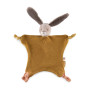 Ocher rabbit comforter - Three little rabbits