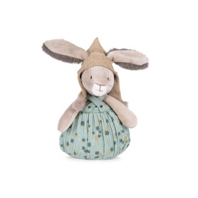 Lapin musical 23 cm - Trois petits lapins