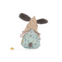 Lapin musical 23 cm - Trois petits lapins