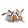 Clay rabbit 38cm - Three little rabbits