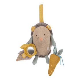 Activity hedgehog to hang 35cm - Three little rabbits