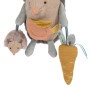 Activity hedgehog to hang 35cm - Three little rabbits