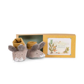 Chaussons lapin - Trois petits lapins