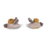 Chaussons lapin - Trois petits lapins