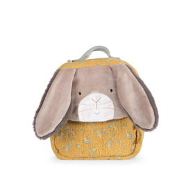 Ocher rabbit backpack - Three little rabbits