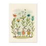 Affiche Lapins 50x70cm - Trois petits lapins