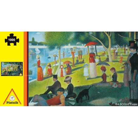 Puzzle Un dimanche d'été à la Grande Jatte par Georges Seurat 1000 pièces