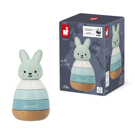 Empilable lapin - partenariat WWF®