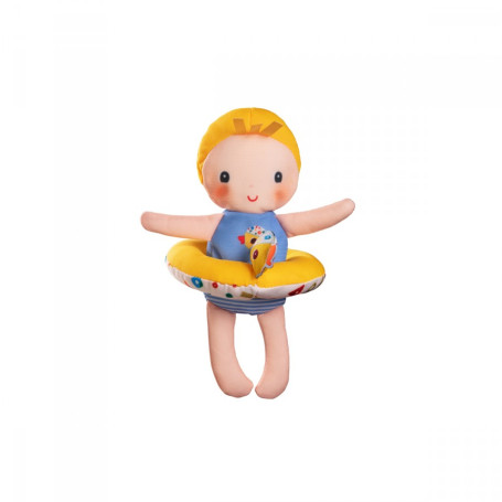 Gaspard the duck bath doll