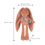 Doudou Pantin lapin Terracotta 25cm - Kaloo Lapinoo