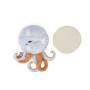 Octopus hot water bottle soft toy - small calm