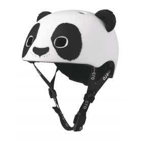 Panda helmet with LED