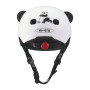 Panda helmet with LED