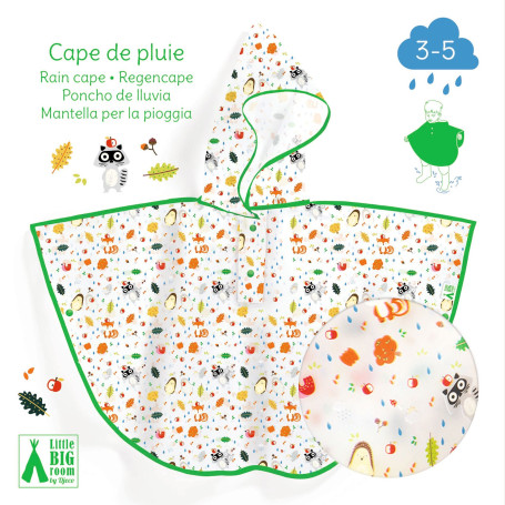 Cape de pluie Sous-bois