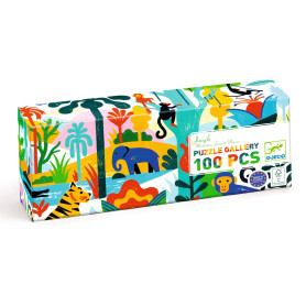 Puzzle Gallery 100 pièces - Jungle