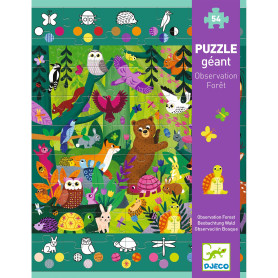 Forest observation giant puzzle