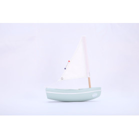 Boat LE BACHI 17cm water green - Tirot