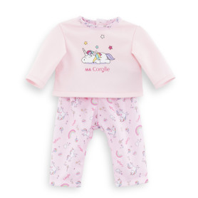 Unicorn pyjamas - My Corolle 36cm