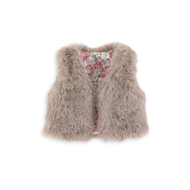 Untrue fur sleeveless jacket -  My Corolle 36cm