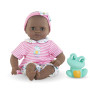 Alyzée Bath Baby Doll 30cm with frog