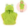 Frog bath cape - My big Corolle baby doll 36cm