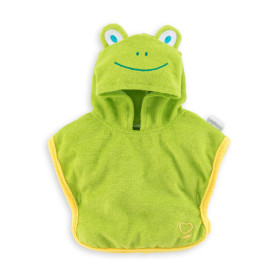 Frog bath cape - My first Corolle baby doll 30cm