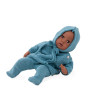 Blue knitted set for 30-33cm doll