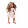 Ensemble robe imprimée glace, serre tête, lunettes de soleil et des sandales pour poupée 45-50cm
