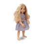 Navy blue dress for 45-50cm doll