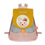 Back bag Tchiki with embroidered first name - Mrs Bear
