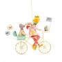 Triplette Rabbit and Teddy Bear sand - Mobile in metal