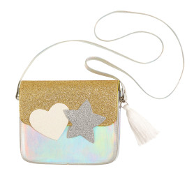 Noelle bag golden heart/star