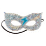 Superhero silver mask