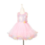 Robe Jocelyne rose arc en ciel - Déguisement fille