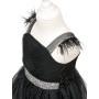 Black/silver Julietta dress - Girl costume