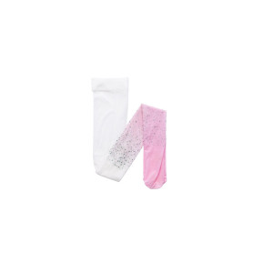 Pink/white gradient stockings - Girl costume