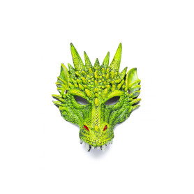 Green Dragon Mask - Costume