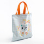 Picnic set with kitten tote bag
