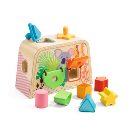 Shape box - Multi Boita - developmental toy Djeco