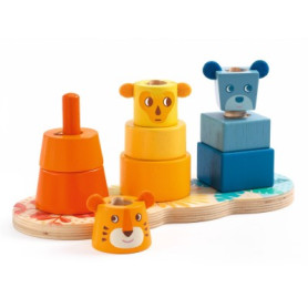 Multi Stacki stacking toy - Djeco